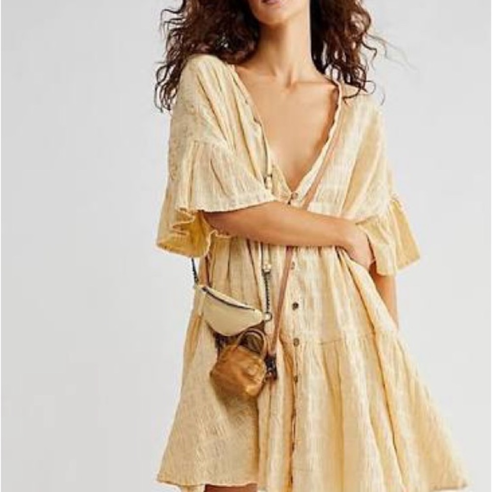 Free People Kaylani Tunic Mini Dress